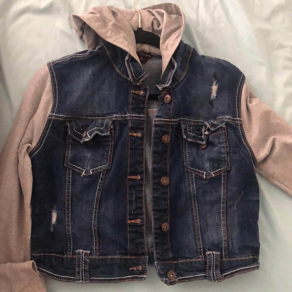 Jean jacket ,goes great with dresses & black jeans